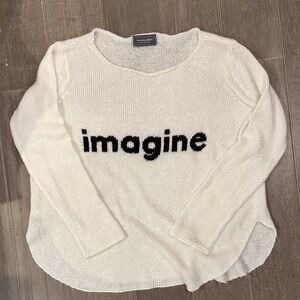 Wooden Ships Cream 'Imagine' Sweater